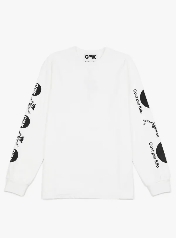 DEAD BEAR L/S - WHITE