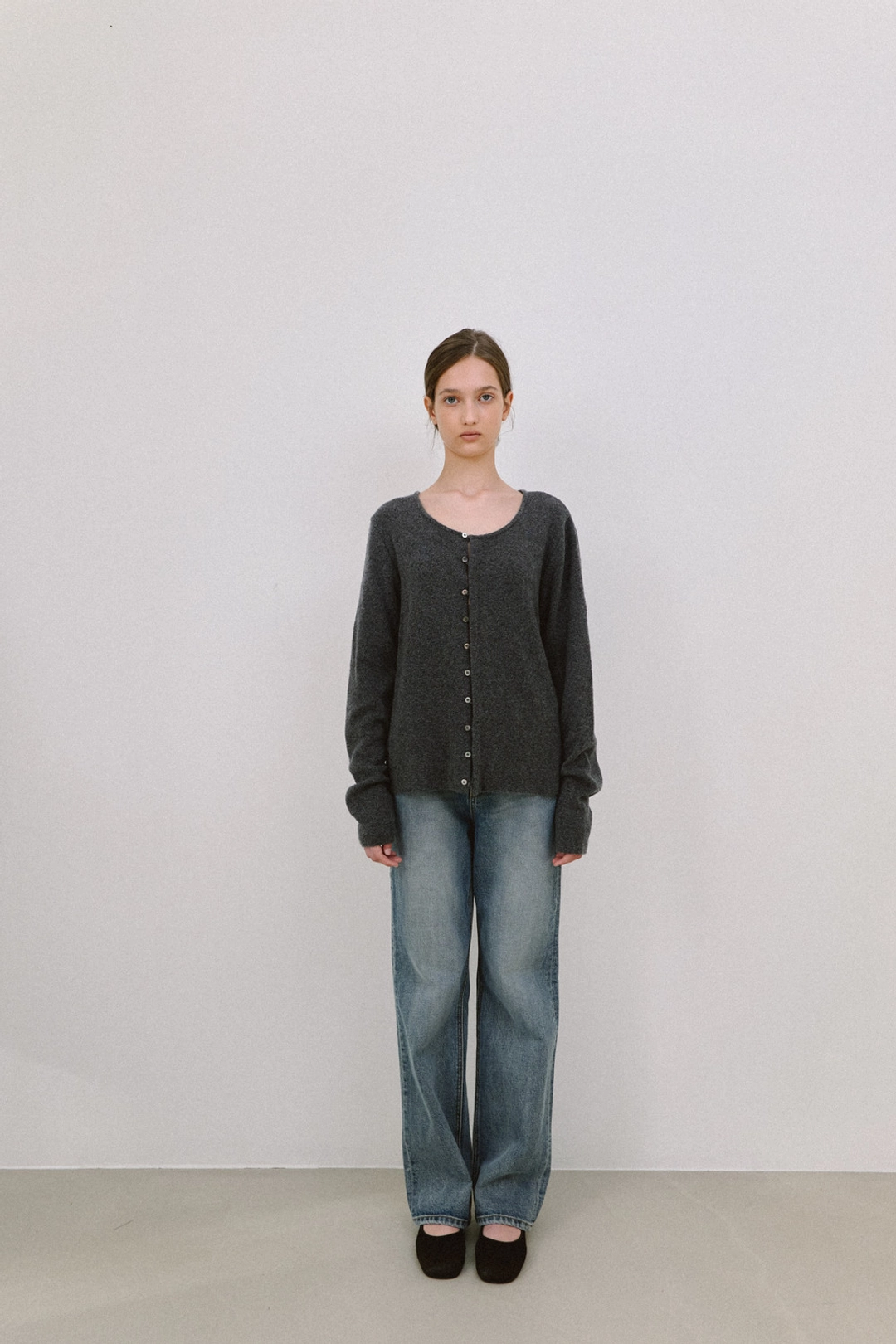 아워인 WASHED STRAIGHT DENIM [ BLUE ] 상품 이미지 2