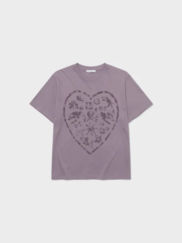 Lc Stamp T-Shirt_Lilac