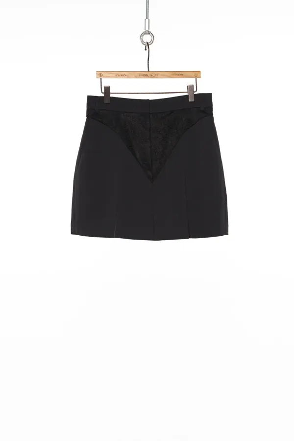 PS25 BLACK LACE PANTY LAYERED SKORTS