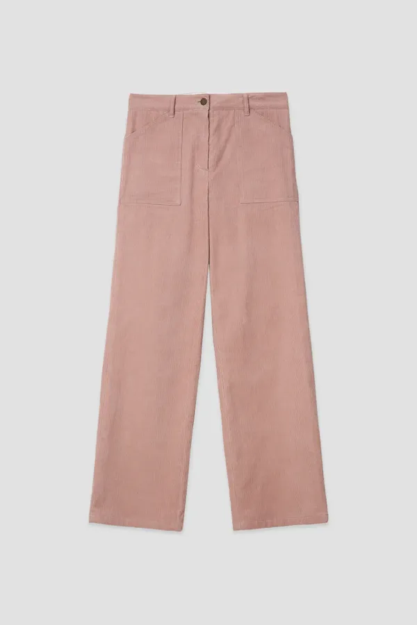 비보르 아웃포켓 코듀로이 팬츠 (Pink)