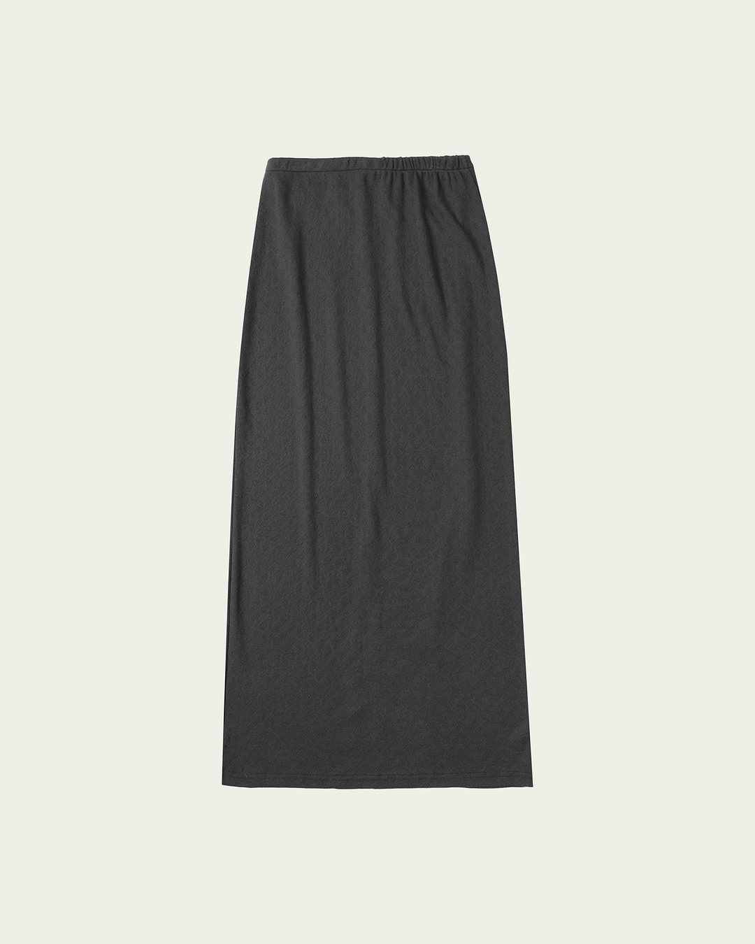 Lris Eyelet Skirt - charcoal