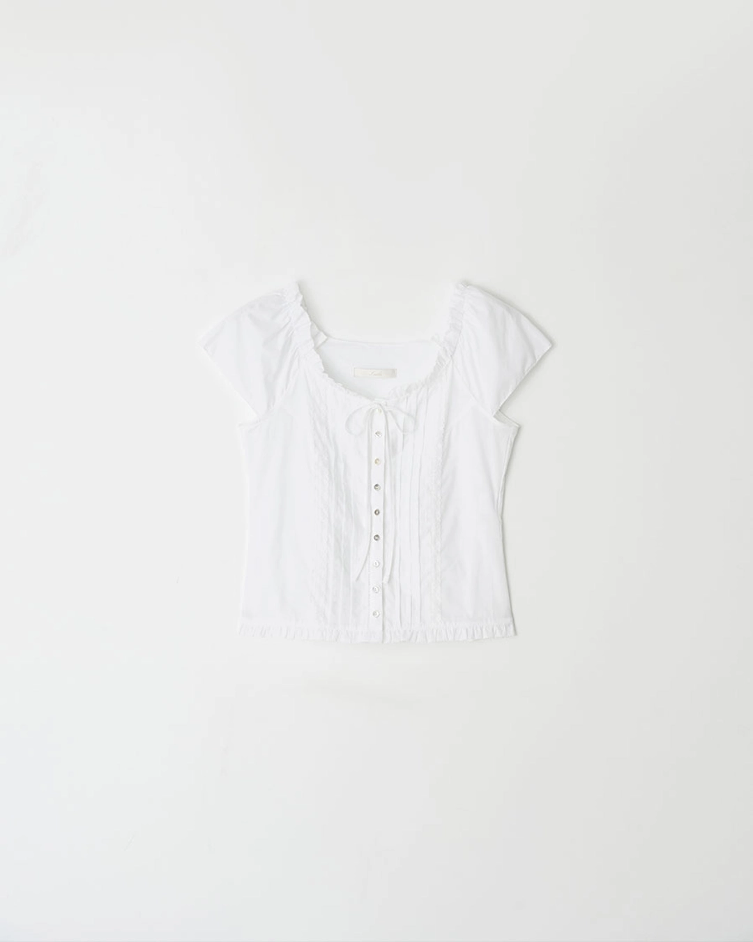 Emma ribbon lace blouse
