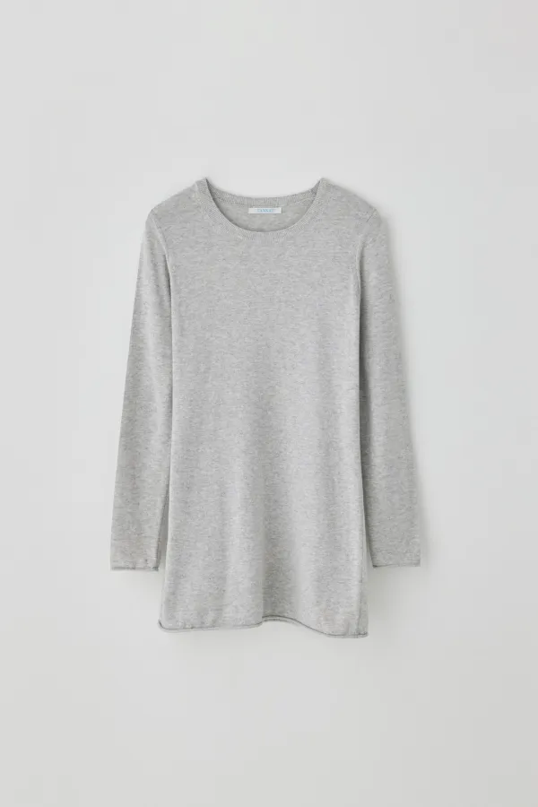 T/T Vow knit one-piece (gray)