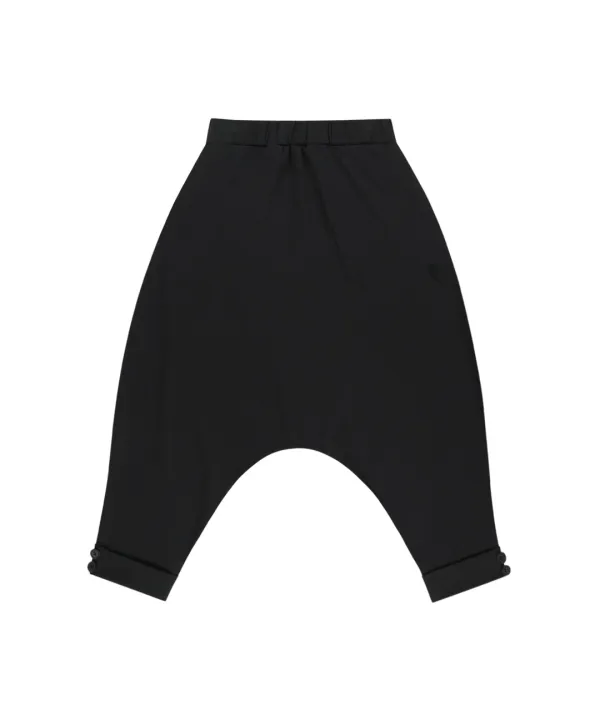 Capri Baggy Pants / Black