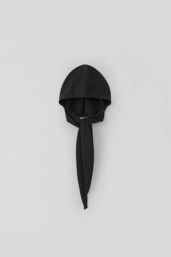Hoodie Jersey Muffler_Black