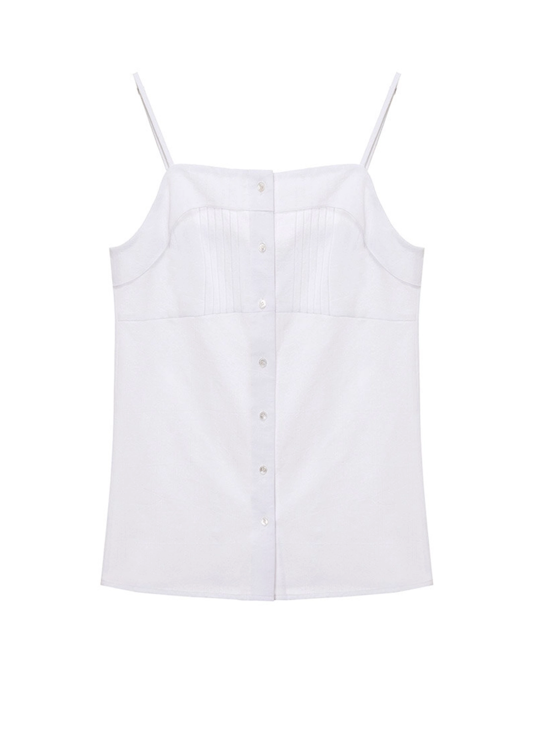 루에브르 Jacquard Cotton Sleeveless Blouse SW5MB225_3color 상품 이미지 3