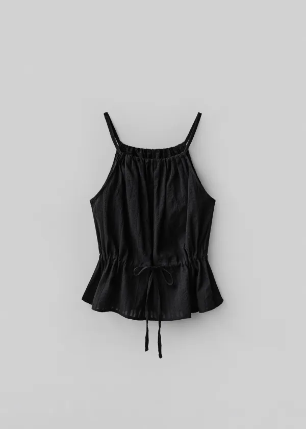 [5/29 순차발송] Sober string blouse (black)