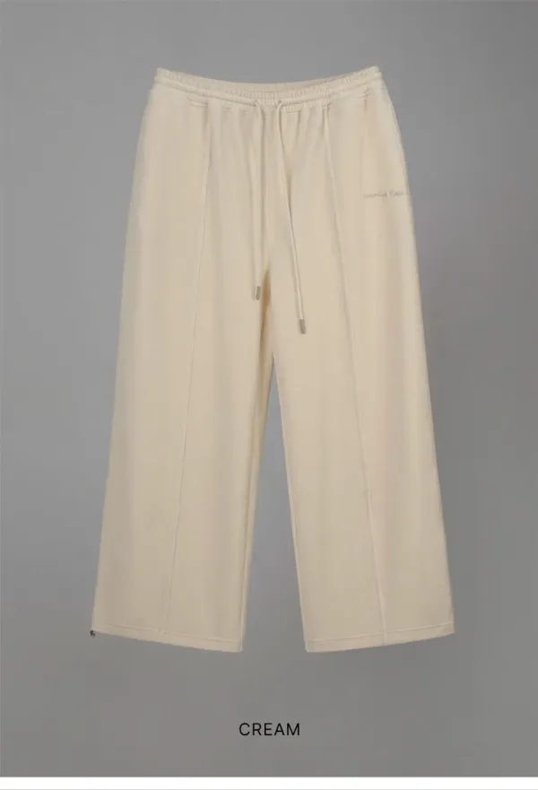 TWO WAY VELOUR PANTS_CREAM