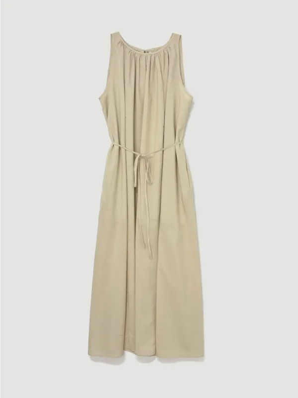 Shirring long dress (옐로우베이지)