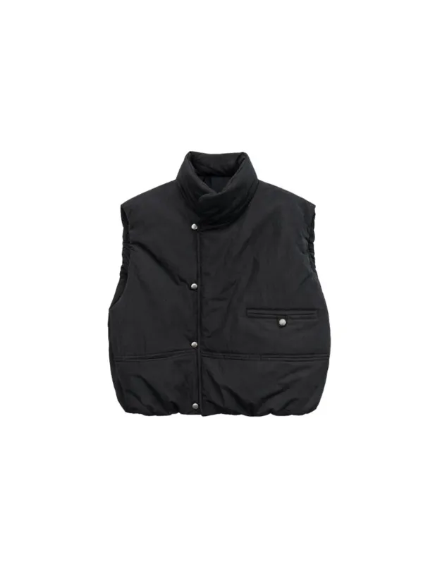 Soft Puffer Vest Grey_F263VE02 - FRITUR(프리터)