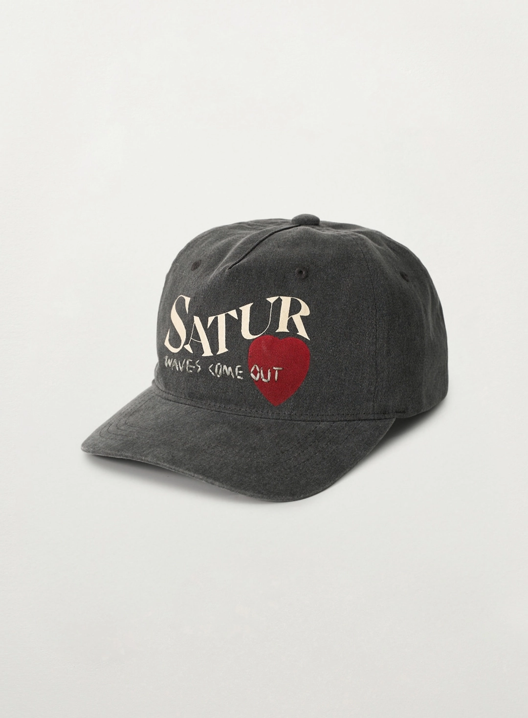 세터 5 Panel Vintage Logo Cap - Charcoal 상품 이미지 1