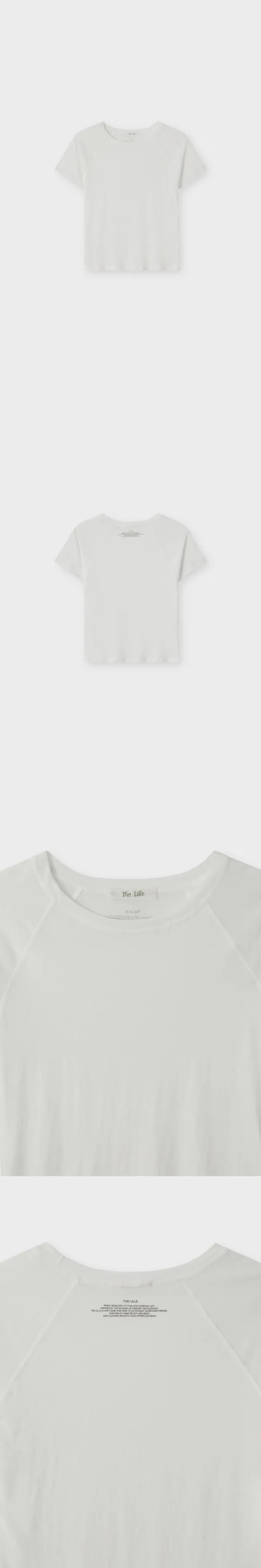 [4th 예약배송/7월 24일] Vintage Raglan Tee_Ivory