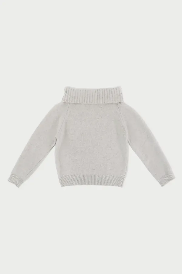 Lissom off-shoulder knit_oatmeal