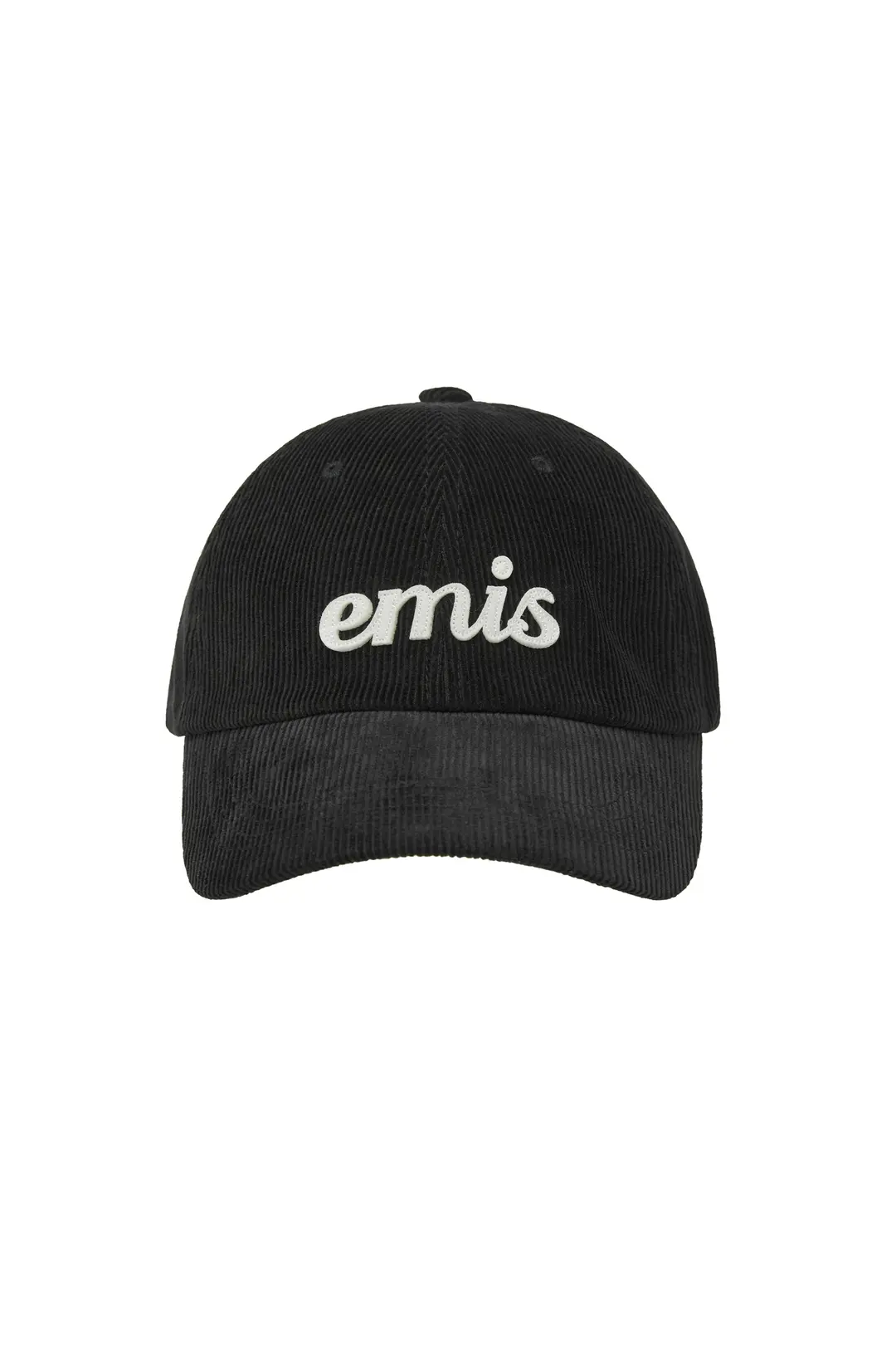 이미스 APPLIQUE CORDUROY BALL CAP-BLACK 상품 이미지 1