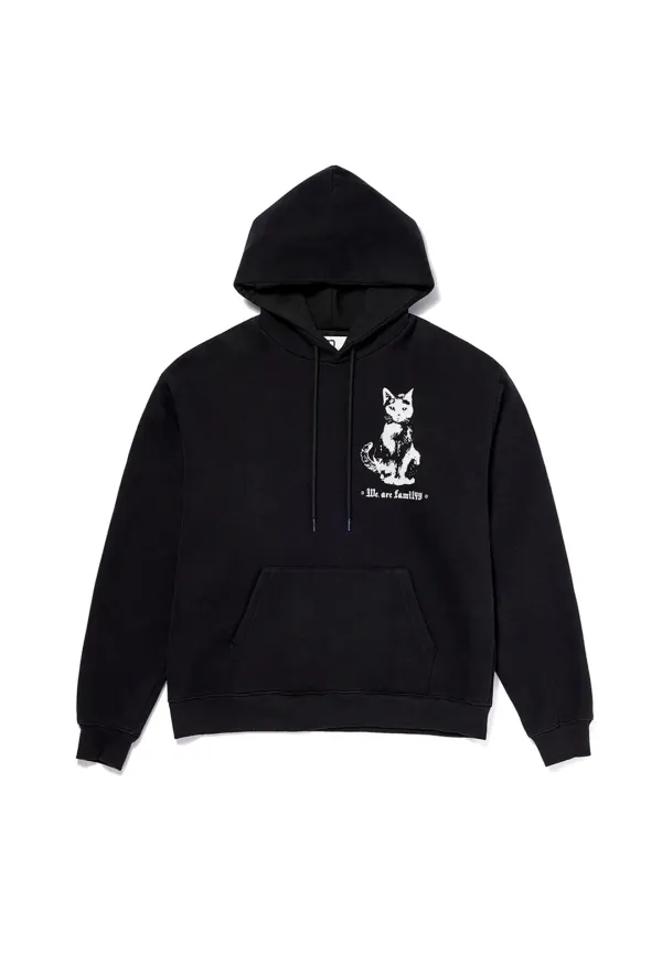 WE ARE FAMILYY HOODIE, BLACK