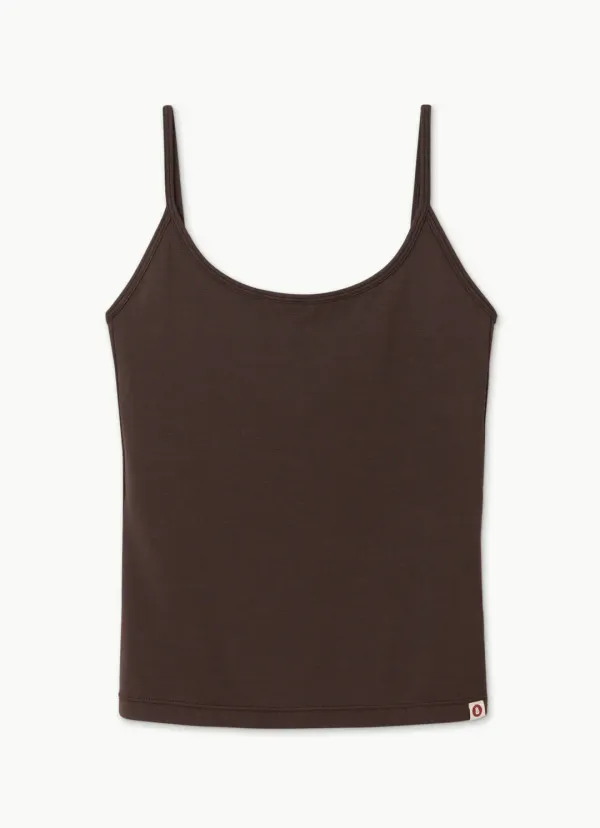 [Re-Stock] Carrie tank top_Hot Fudge