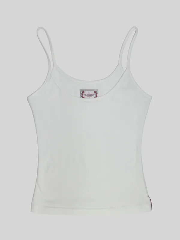 My Go To Sleeveless Top White