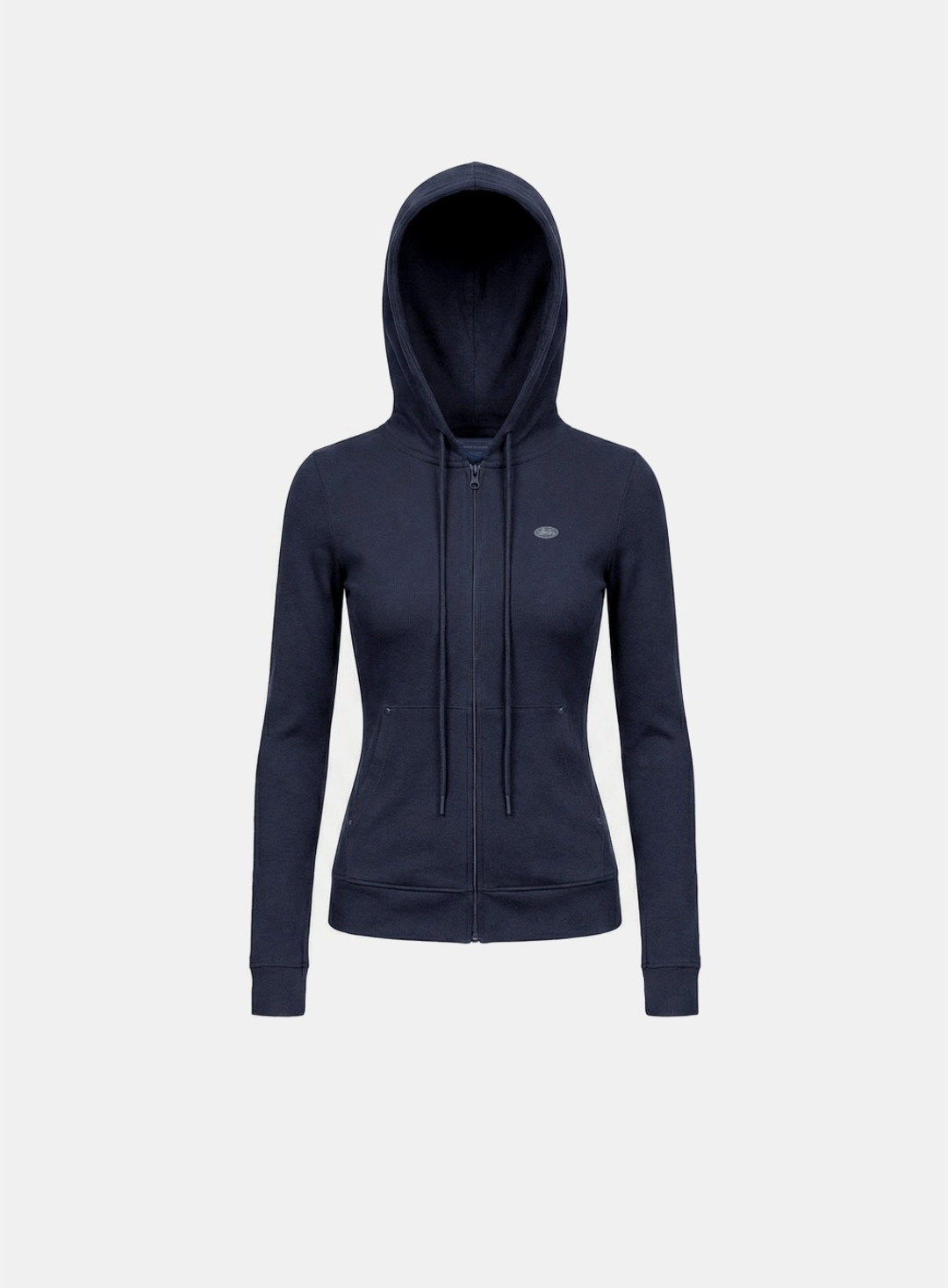 배드블러드 [w-hde26-009] BS Soft Terry Zip-Up Hoodie - Navy 상품 이미지 1