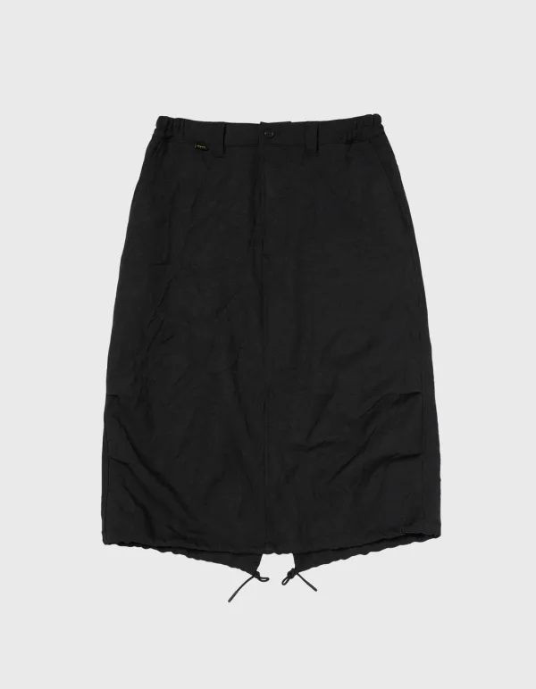 SPORT WRINKLED SKIRT / Black
