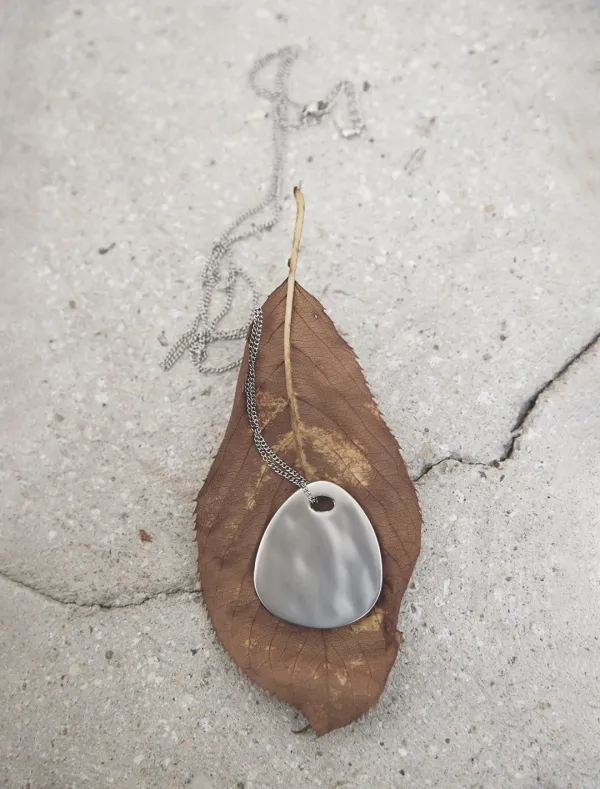 [1st REORDER] MARRON NECKLACE [SILVER]