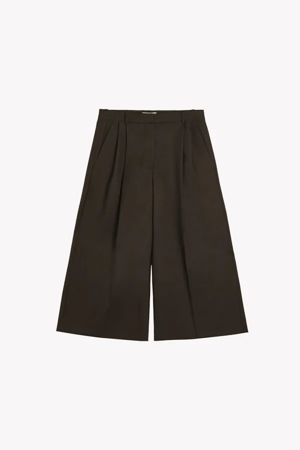 Arno Bermuda Slacks (Brown)