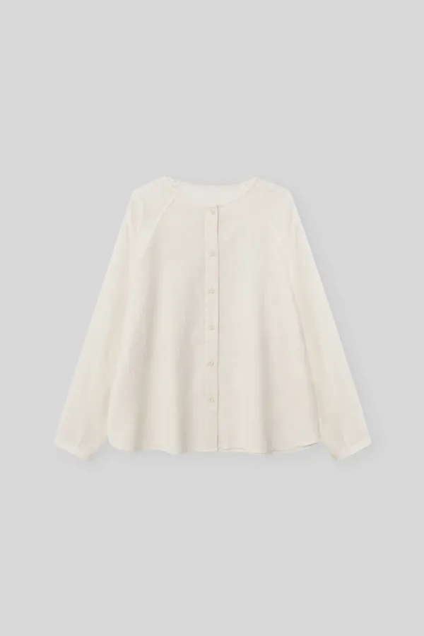 Paper cotton blouse (natural)