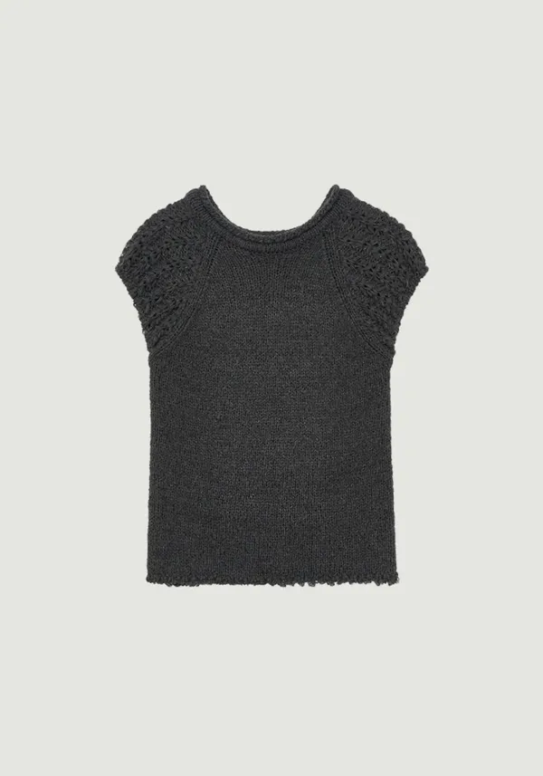 JACE NET HALF SLEEVE KNIT