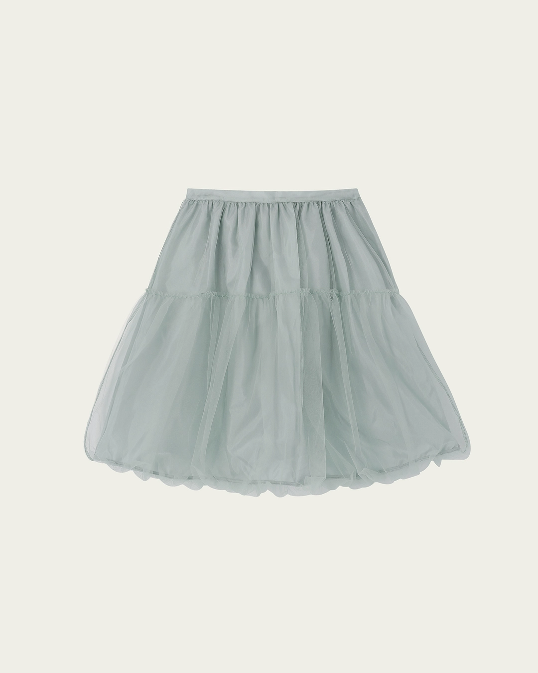 Carrie Sheer Skirt - Ash gray