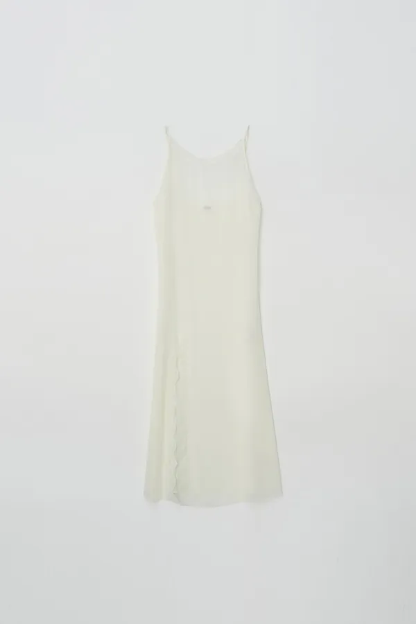 Lace Draped Dress (Ivory)