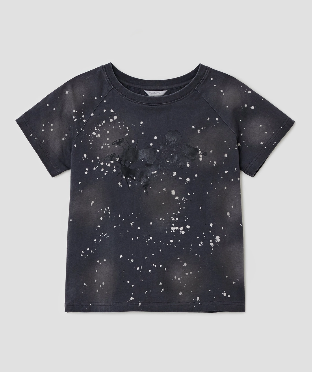 타입서비스 Spray Print Raglan Top [Charcoal] 상품 이미지 1