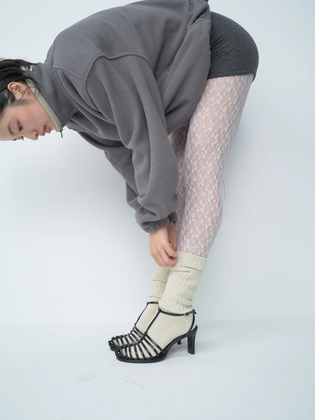 캐롤쇼페 레이스 레깅스 상품 이미지 2