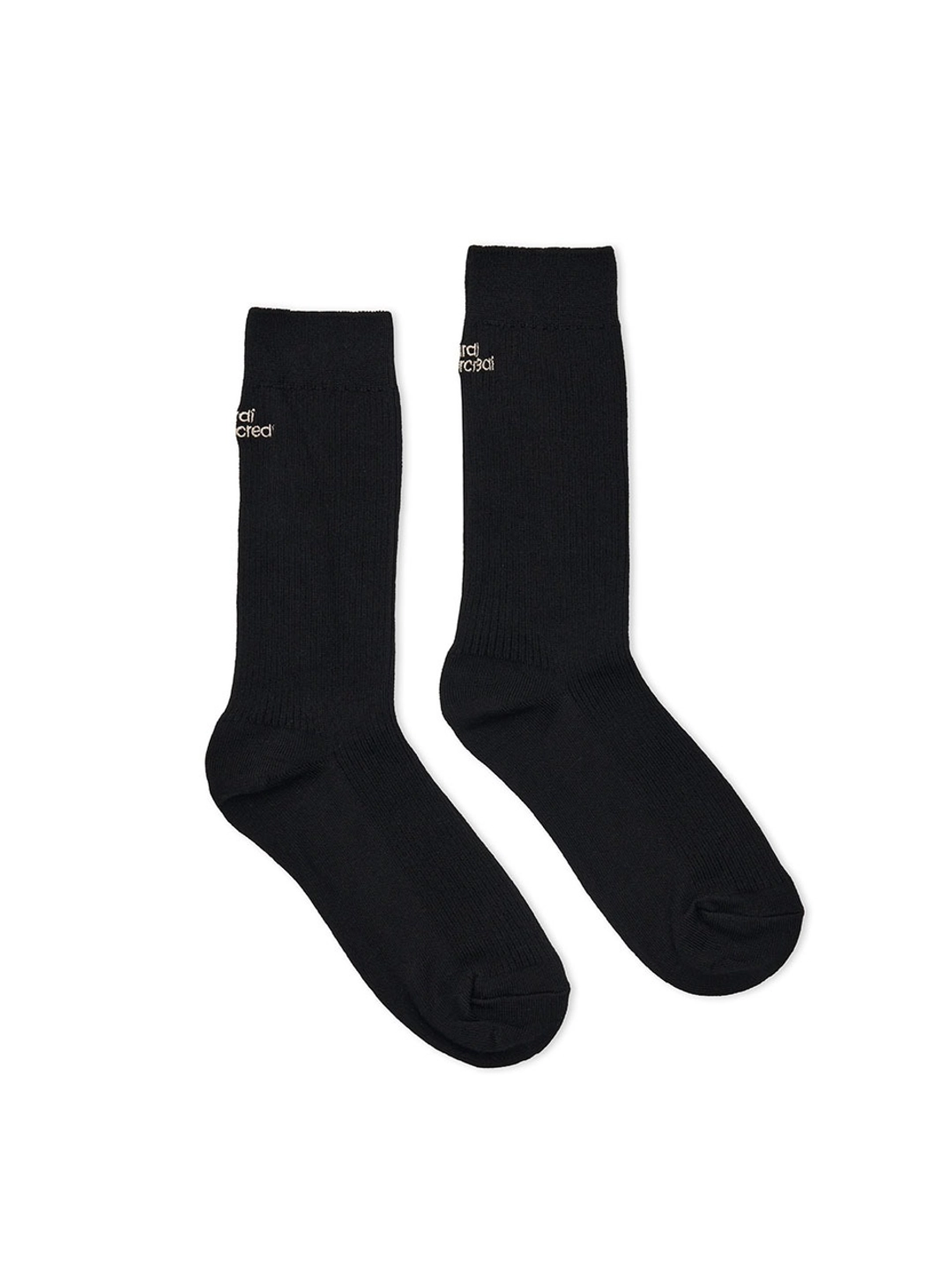 마르디 메크르디 SOCKS ESSENTIAL_BLACK BEIGE 상품 이미지 1