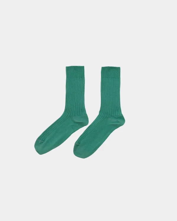 Rib Overankle Socks