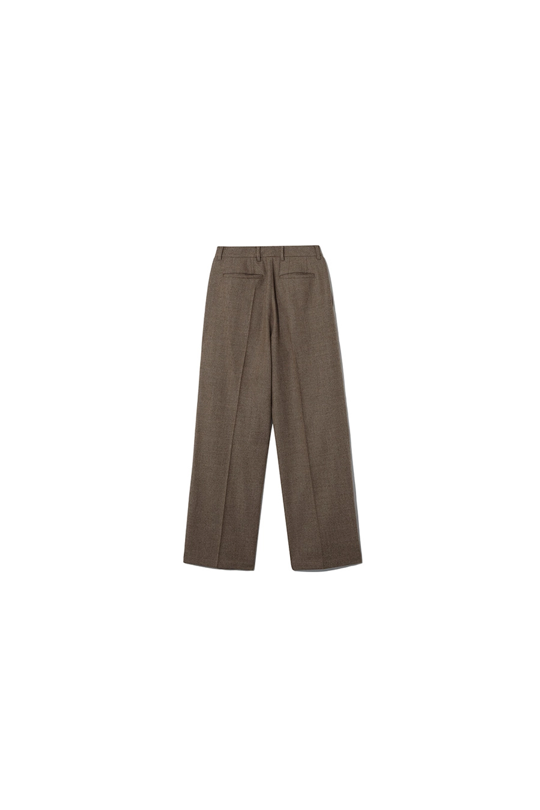 르917 TWO-TUCK WOOL TROUSERS [BROWN] 상품 이미지 1