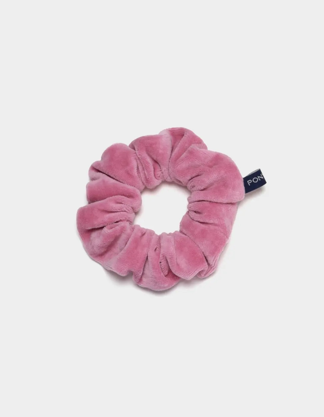 포니테일 Lulu Velour Scrunchie (Pale Pink) 상품 이미지 3