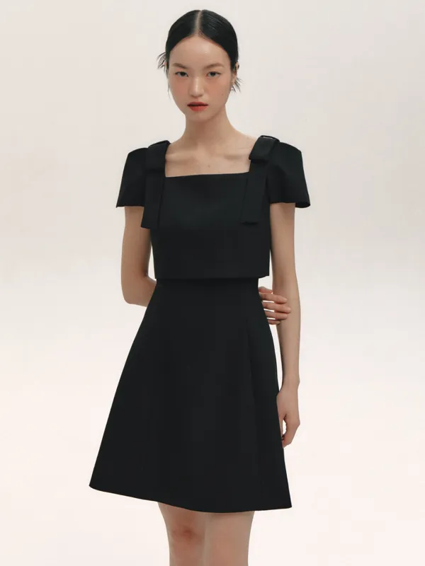 Overlay Cup Cake Dress - Mini(2color)