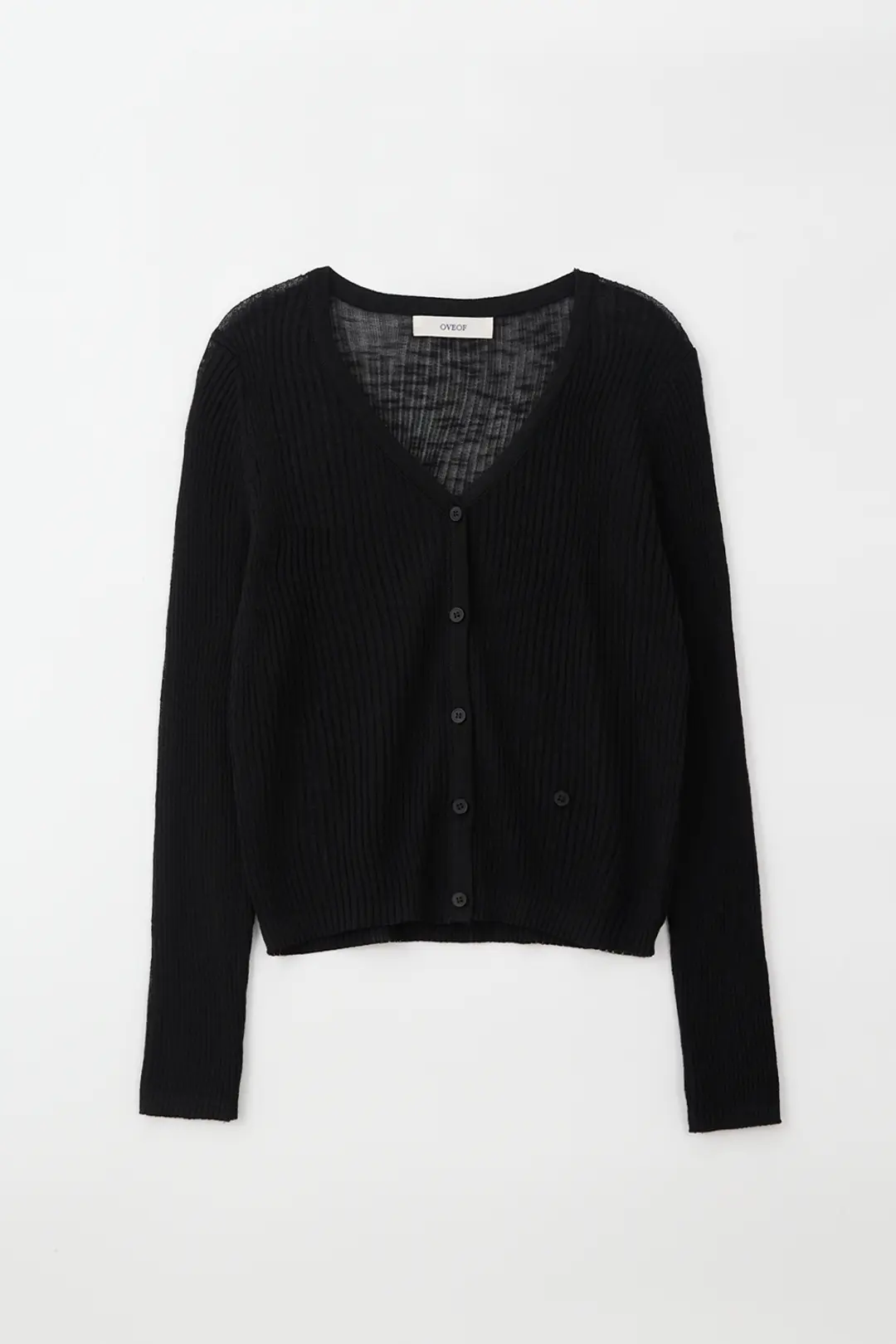 오브오브 [6차] Summer 2-way Cardigan_Black 상품 이미지 1