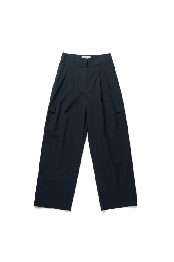 Work nylon pants_navy