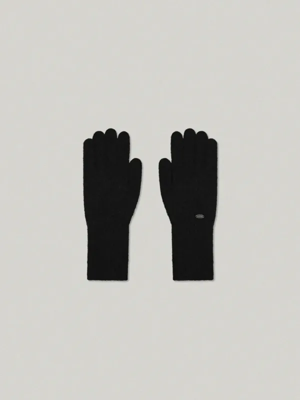 Round Logo Gloves - Black라운드 로고 글로브