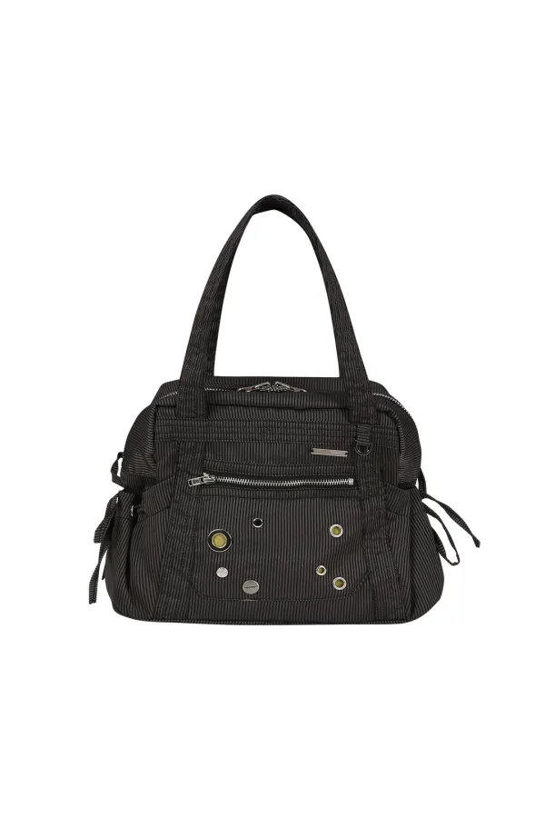 [×미세키서울] easy carry bag (khaki stripe)