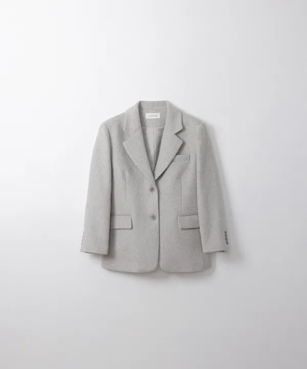레브 울 자켓 (light gray)