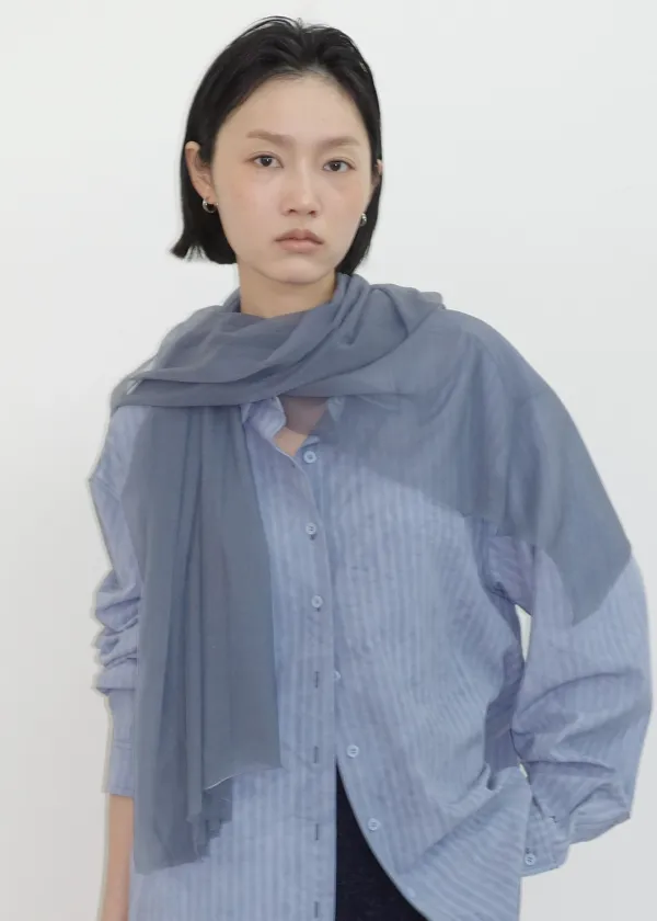[ 6차 프리오더 ] SORBET MUFFLER [BLUE]