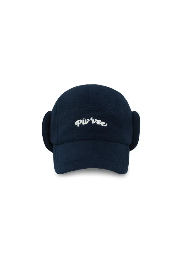 [3차] Piv\'vee Fleece Earmuffs Camp Cap (ocean navy)