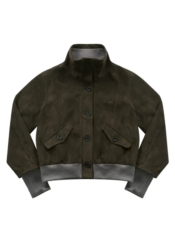 DUMBO SUEDE JACKET / BROWN