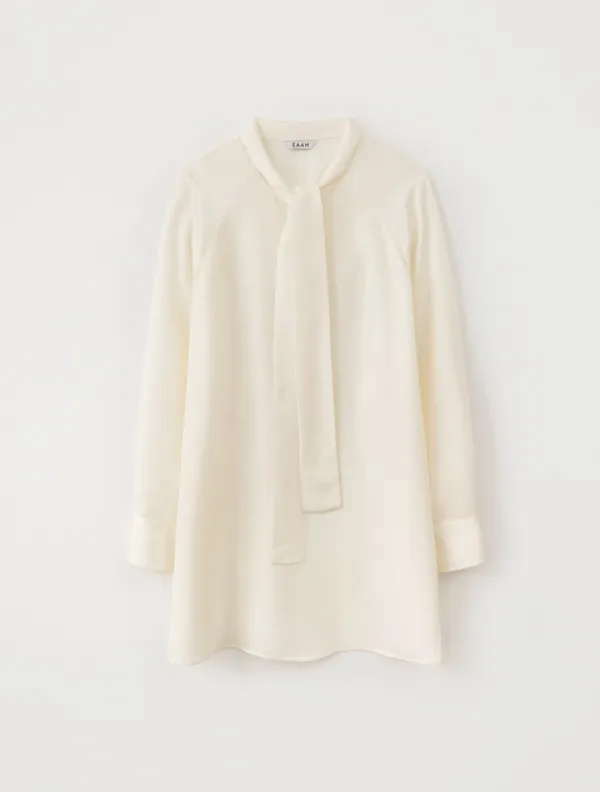 Morn Tie Blouse (Cream)