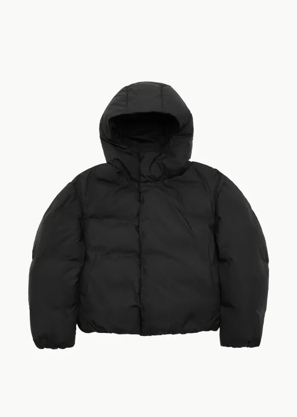 HOODED DOWN PUFFER (2COLORS)