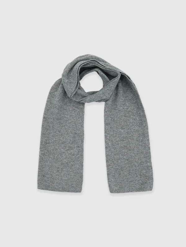 Soft Wool Scarf (Gray)