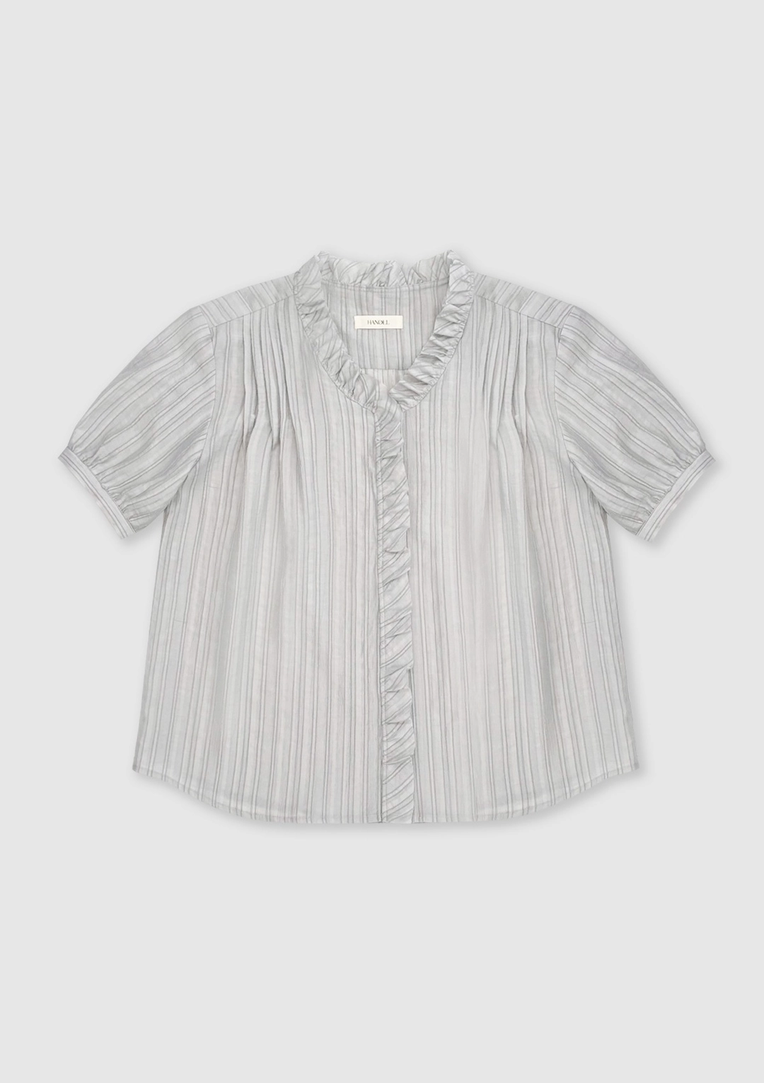 한올 Ruffle Blouse (Sora) 상품 이미지 1