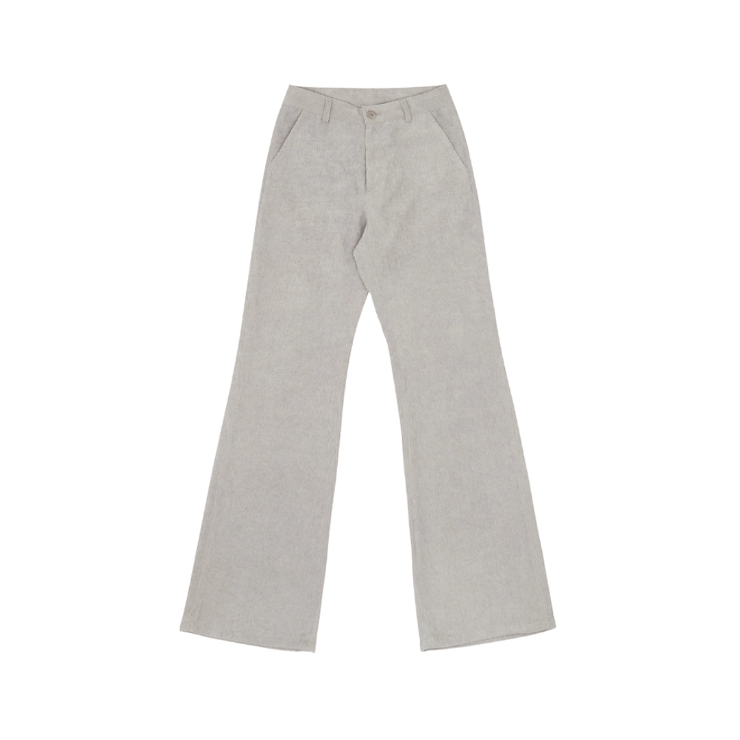피브비 Corduroy Bootcut Pants (snow grey) 상품 이미지 2